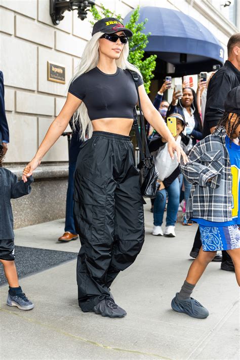 kim k in cargo pants|Kim Kardashian wears cargo pants in New York City